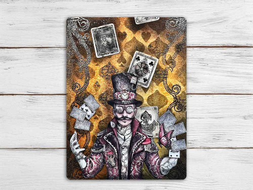 Stamperia Clear Stamps 5.5"X7"-Master Of Magic, Border & Circles - 5A002MBG-1GNTQ Stamperia Clear Stamps 5.5"X7"-Master Of Magic, Border & Circles - 5A002MBG-1GNTQ