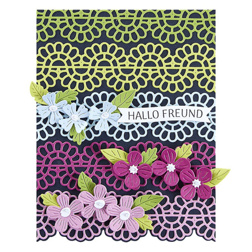 Spellbinders BetterPress Plate & Die Set -German Sentiments - 5A002WHS-1GX9V Spellbinders BetterPress Plate & Die Set -German Sentiments - 5A002WHS-1GX9V