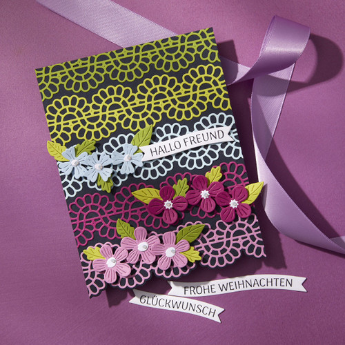 Spellbinders BetterPress Plate & Die Set -German Sentiments - 5A002WHS-1GX9V Spellbinders BetterPress Plate & Die Set -German Sentiments - 5A002WHS-1GX9V