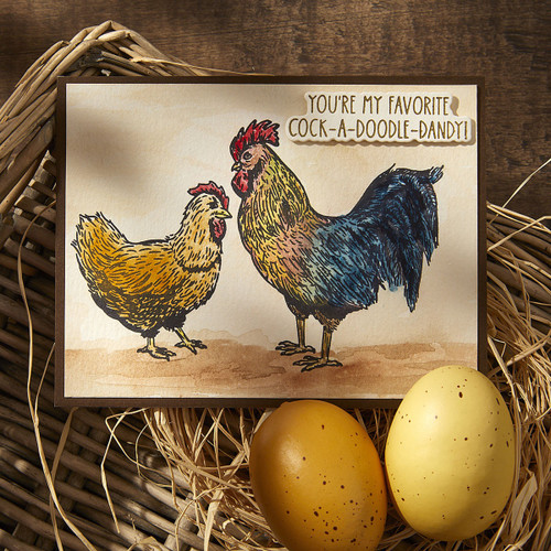 Spellbinders BetterPress Plate & Die Set by Justine Dvorak-Feathered Friends - 5A002WHX-1GX9X