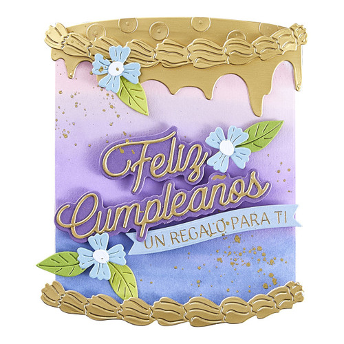 Spellbinders BetterPress Plate & Die Set -Spanish Sentiments - 5A002WHN-1GX9Y Spellbinders BetterPress Plate & Die Set -Spanish Sentiments - 5A002WHN-1GX9Y