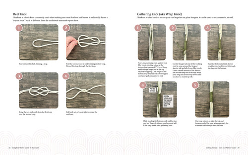 Complete Starter Guide To Macrame-Softcover - 5A002W52-1GWV5 Complete Starter Guide To Macrame-Softcover - 5A002W52-1GWV5