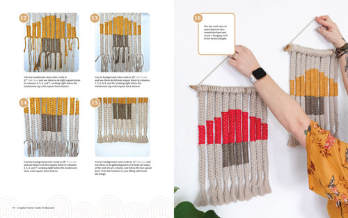 Complete Starter Guide To Macrame-Softcover - 5A002W52-1GWV5 Complete Starter Guide To Macrame-Softcover - 5A002W52-1GWV5