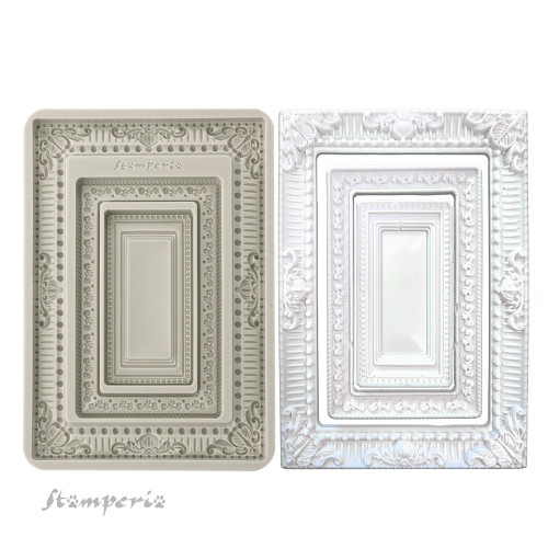 Stamperia Silicone Mold A5-Frames - 5A002MBB-1GNTX
