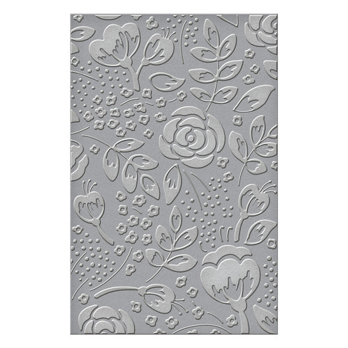 Spellbinders Embossing Folder by Kelly Bangs-Bold Floral - 5A002WJR-1GX9L