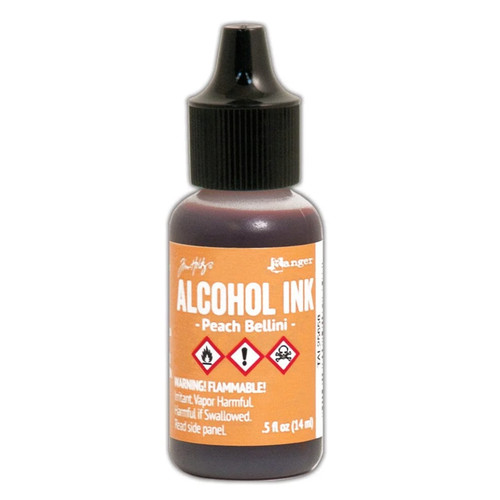 3 Pack - Tim Holtz Alcohol Ink .5oz-Peach Bellini - TAL-25658 - 789541025658