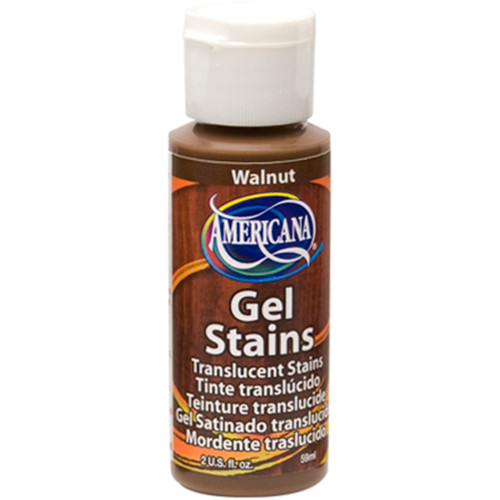 DecoArt Americana Gel Stains 2oz-Walnut - DS-29 - 016455076309
