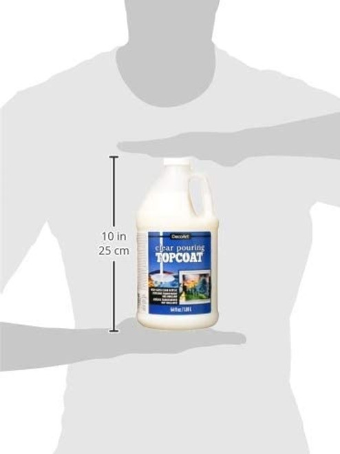 DecoArt Clear Pouring Topcoat-64oz - DS134-67