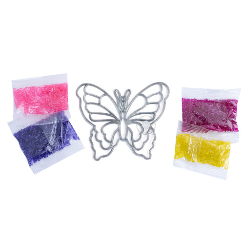 Colorbok Makit & Bakit Suncatcher Kit-Large Butterfly - TB-47650