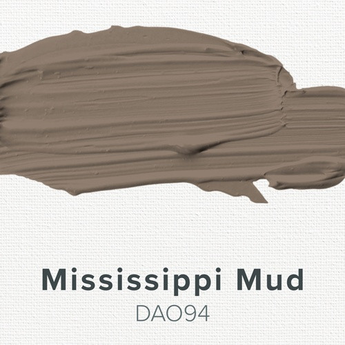 6 Pack - DecoArt Americana Acrylic Paint 2oz-Mississippi Mud - Opaque - DA-094