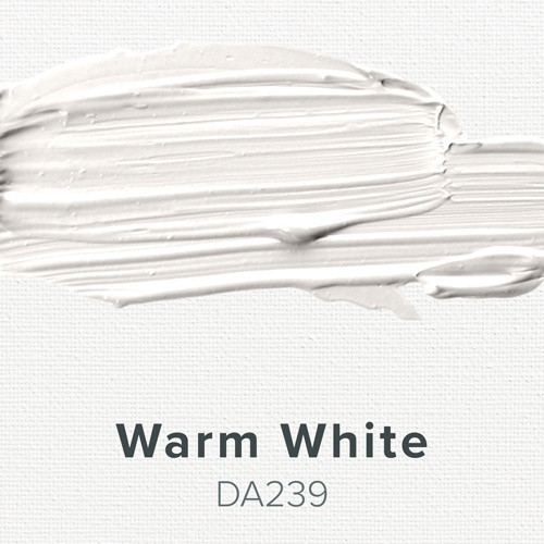 DecoArt Americana Acrylic Paint 2oz-Warm White - Semi-Opaque - DA-239