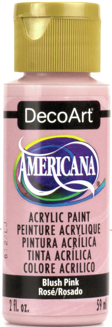 DecoArt Americana Acrylic Paint 2oz-Blush Pink - DA-355 - 766218109798