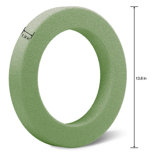 FloraCraft FloraFM Wreath-13.8"X1.9" - 5A002WLX-1GXDP
