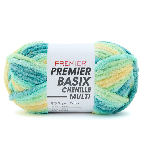 Premier Basix Chenille Multi Yarn-Spring - 5A002WMJ-1GXFM - 840166856581