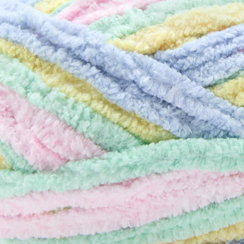 3 Pack - Premier Basix Chenille Multi Yarn-Pastels - 5A002WMJ-1GXFN
