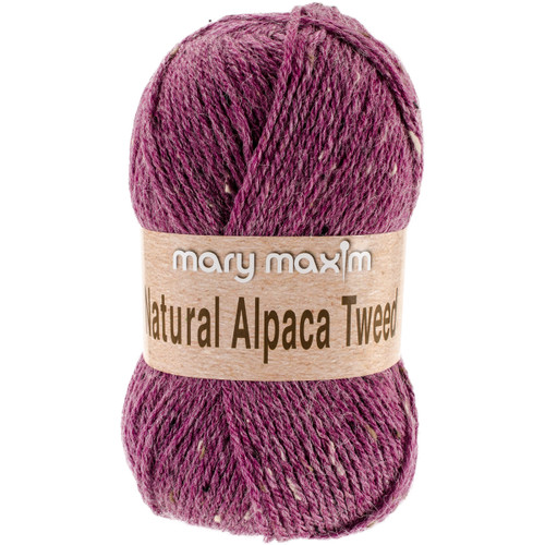 10 Pack - Mary Maxim Natural Alpaca Tweed Yarn-Thistle - Y083-306 - 848787014731