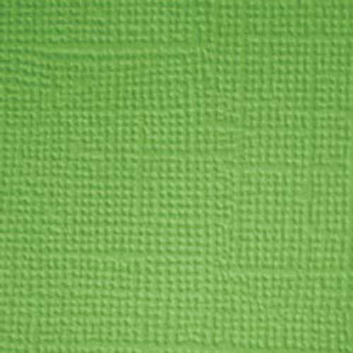 25 Pack - Doodlebug Textured Cardstock 12"X12"-Grasshopper - DTC-3388 - 842715033887