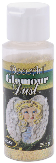 Decoart Glamour Dust Glitter 1.04oz-Gold - GLAMDUST-DS613 - 766218019486