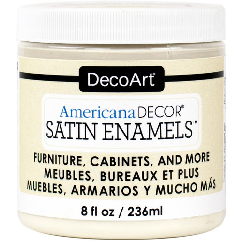 3 Pack - DecoArt Americana Decor Satin Enamels 8oz-Neutral Beige - ADSA-05 - 766218091536