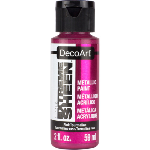 6 Pack - DecoArt Extreme Sheen Paint 2oz-Pink Tourmaline - DPM-15 - 766218097804