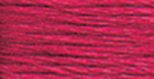10 Pack - DMC Pearl Cotton Ball Size 8 87yd-Very Dark Cranberry - 116 8-600 - 077540042388