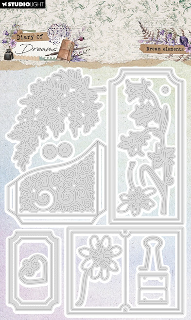 Diary Of Dreams Collection Cutting Die-Nr. 978 Dream Elements - 5A002W23-1GWR8 - 8713943159019