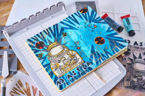 Sizzix Studio Stamps 10/Pkg and Stencils 3/Pkg by Cat Kerr-Ad Astra - 5A002MVM-1GP9G Sizzix Studio Stamps 10/Pkg and Stencils 3/Pkg by Cat Kerr-Ad Astra - 5A002MVM-1GP9G