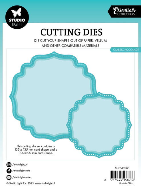 Studio Light Essentials Cutting Die-Nr. 971 Classic Accolade - 5A002W2J-1GWSK
