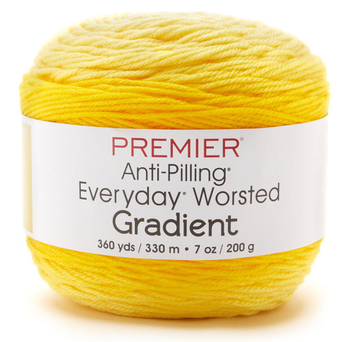 Premier Anti-Pilling Everyday Worsted Gradient Yarn-Yellow Tones - 5A002WML-1GXFY - 840166825600