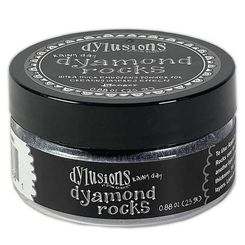 2 Pack - Dyan Reaveley Dylusions Dyamond Rocks-Rainy Day - DYMR-1GWZF - 789541089681