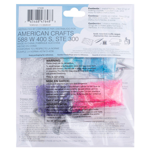 6 Pack - Colorbok Makit & Bakit Suncatcher Kit-Glitter Unicorn - TB-47648