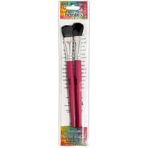 Dyan Reaveley Dylusions Dyamond Fluffier Brush Set-2/Pkg - 5A002W7J-1GWZQ - 789541087663
