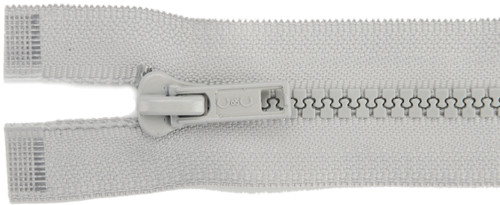 2 Pack - Coats Sport Separating Zipper 28"-Nugrey - F43 28-23A - 073650896514