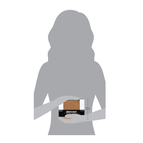 3 Pack - Colorbok A2 Cards W/Envelopes (4.375"X5.75") 50/Pkg-Kraft - 74266