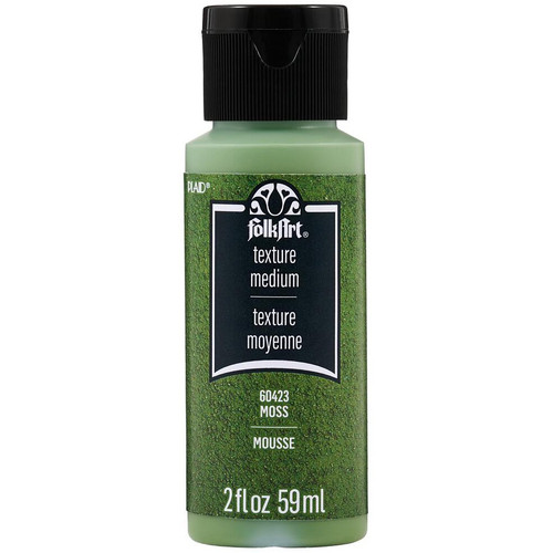 3 Pack - FolkArt Textured Medium 2oz-Moss - 5A002XC8-1GYBS - 028995604232 3 Pack - FolkArt Textured Medium 2oz-Moss - 5A002XC8-1GYBS - 028995604232