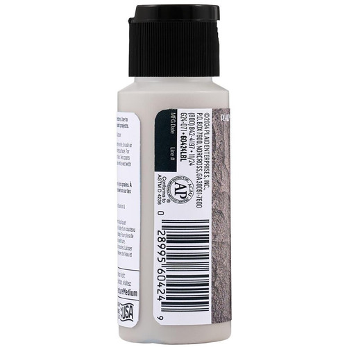 3 Pack - FolkArt Textured Medium 2oz-Concrete - 5A002XC8-1GYBL 3 Pack - FolkArt Textured Medium 2oz-Concrete - 5A002XC8-1GYBL