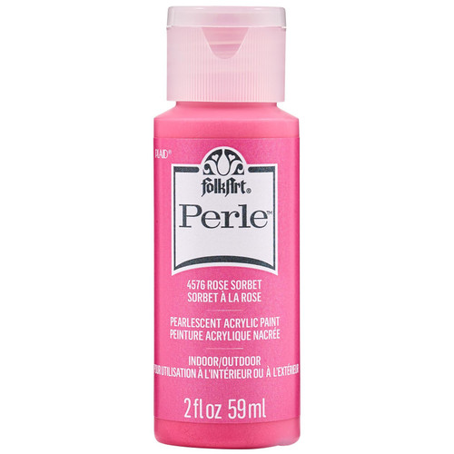 3 Pack - FolkArt Perle Acrylic Paint 2oz-Rose Sorbet - 5A002XBX-1GYBQ - 028995045769 3 Pack - FolkArt Perle Acrylic Paint 2oz-Rose Sorbet - 5A002XBX-1GYBQ - 028995045769