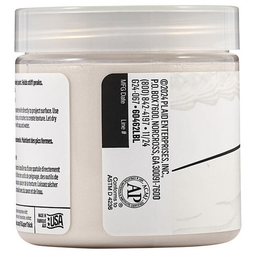 3 Pack - FolkArt Super Thick Acrylic Paint 4oz-Pearl white - 5A002XBZ-1GYC2 3 Pack - FolkArt Super Thick Acrylic Paint 4oz-Pearl white - 5A002XBZ-1GYC2
