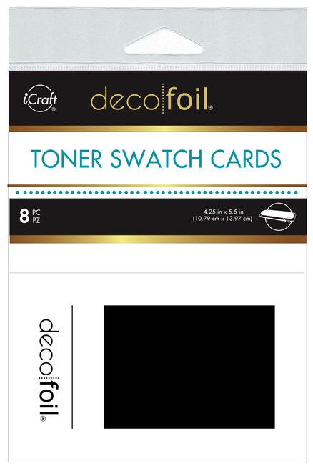 4 Pack - Deco Foil Toner Swatch Cards 4.25"X5.5" 8 Sheets-Singles - 5A002X2D-1GY01 - 000943057123 4 Pack - Deco Foil Toner Swatch Cards 4.25"X5.5" 8 Sheets-Singles - 5A002X2D-1GY01 - 000943057123