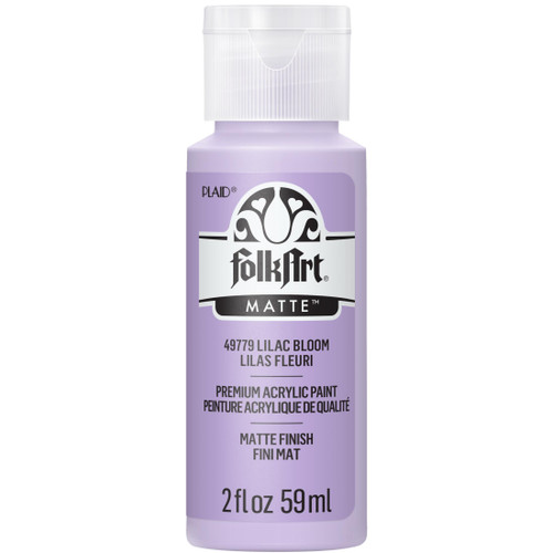 FolkArt Matte Acrylic Paint 2oz-Lilac Bloom - 5A002XCN-1GY9X - 028995497797