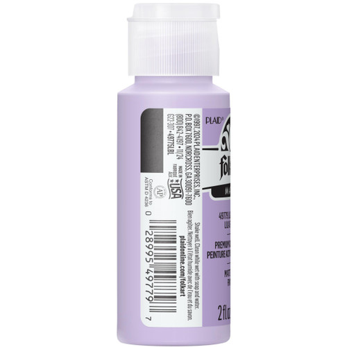FolkArt Matte Acrylic Paint 2oz-Lilac Bloom - 5A002XCN-1GY9X
