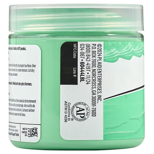 FolkArt Super Thick Acrylic Paint 4oz-Soft Mint - 5A002XBZ-1GYB3 FolkArt Super Thick Acrylic Paint 4oz-Soft Mint - 5A002XBZ-1GYB3