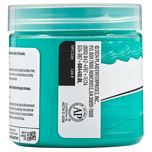 FolkArt Super Thick Acrylic Paint 4oz-Turquoise - 5A002XBZ-1GYBX FolkArt Super Thick Acrylic Paint 4oz-Turquoise - 5A002XBZ-1GYBX