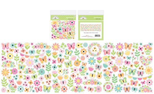 Doodlebug Odds & Ends Die-Cuts-Butterfly Kisses - 5A002X87-1GY4G - 842715088030