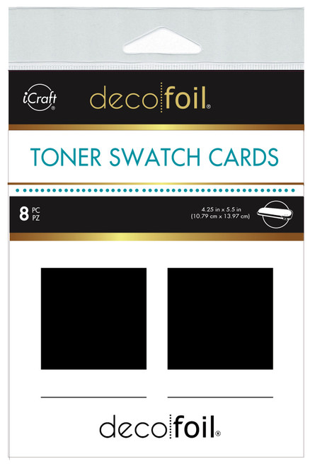 Deco Foil Toner Swatch Cards 4.25"X5.5" 8/Pkg-Quads - 5A002X2F-1GY02 - 000943057130 Deco Foil Toner Swatch Cards 4.25"X5.5" 8/Pkg-Quads - 5A002X2F-1GY02 - 000943057130