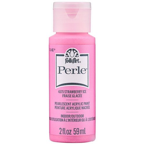 3 Pack - FolkArt Perle Acrylic Paint 2oz-Strawberry Ice - 5A002XBX-1GY9V - 028995045752 3 Pack - FolkArt Perle Acrylic Paint 2oz-Strawberry Ice - 5A002XBX-1GY9V - 028995045752
