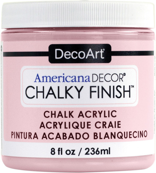 3 Pack - DecoArt Americana Chalky Finish Paint 8oz-Innocence - ADC-05 - 766218072252