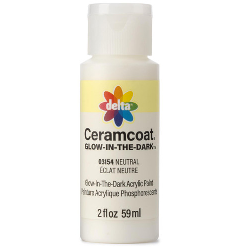 3 Pack - Delta Ceramcoat Glow Acrylic Paint 2oz-Neutral - 5A002XXF-1GYR9 - 017158031541