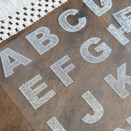 3 Pack - Craft Perfect Bling Sheet 2/Pkg 1.5"-Crystal Letters - 5A002MK5-1GP19 3 Pack - Craft Perfect Bling Sheet 2/Pkg 1.5"-Crystal Letters - 5A002MK5-1GP19