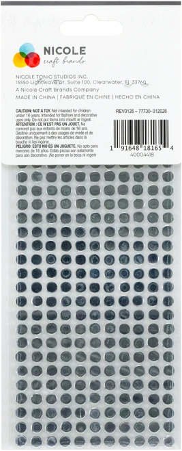 3 Pack - Jolee's Rhinestone Sticker Sheet 6MM-Iridescent - 5A002MKZ-1GP1C 3 Pack - Jolee's Rhinestone Sticker Sheet 6MM-Iridescent - 5A002MKZ-1GP1C
